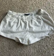 White Brandy Melville shorts 