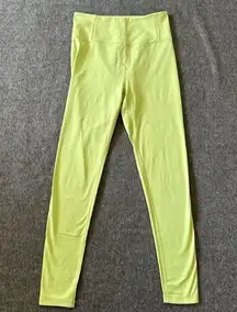 Girlfriend Collective FLOAT Ultralight L Workout Leggings Zest Green Chartreuse