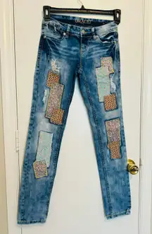Women’s Patchwork Jeans Size 25