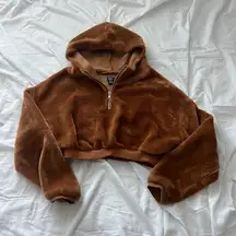 Urban outfitters crop hoodie