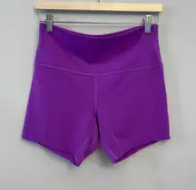 Lululemon align, high-rise shorts size 12 in moonlight magenta 6”excellent