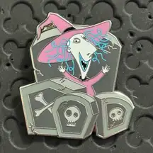 Disney parks Nightmare Before Christmas tombstone Shock mystery set trading pin
