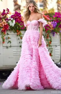 Sherri Hill Prom Dress Pink WORN ONCE! (Altered so could fit a 4 too)