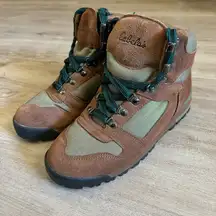 Cabela’s Womens Brown Outdoor Hiking Trail Boots Size 7 Suede Winter Fall