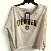 Fanatics  NEW Altitude Authentic NBA oversized jersey top Denver Nuggets Large