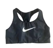 Nike Size Medium Dri-Fit Black Sports Bra