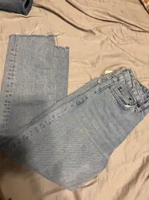 straight jeans