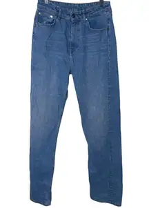 Djerf Avenue Relaxed Jeans Dark Blue - Tall size 29