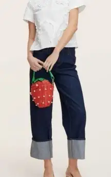 Kate Spade High Rise Straight Leg Wide Cuff Cuffed Dark
Jeans Ankle x Target 2