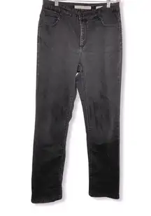 JONES NEW YORK Lexington Straight black jeans