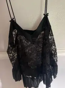 Mesh Lingerie Top