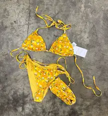 Dippin Daisys Citrus print Postiano Bikini set