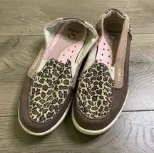 Crocs Womens Animal Print Slip on Shoes 9