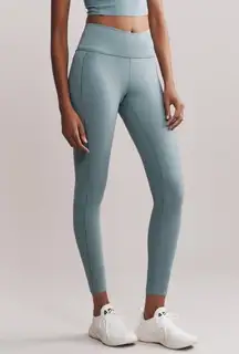 Rhone Ripple Leggings in Blue Hue