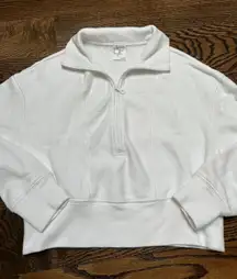 Offline By  White Cropped 1/4 Zip