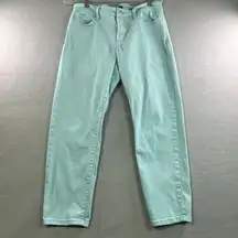 NYDJ Jeans‎ Womens *Size 10P*Ankle Mint Green