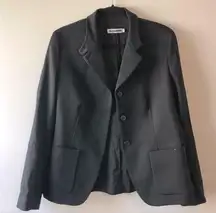 Jil Sander black blazer jacket