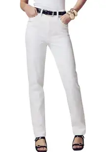 J. Crew white classic straight High Rise Jeans Size 26 style BX976 New with Tags