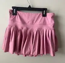 Light Pink Gold Hinge Skirt Athletic