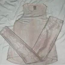 CALIA by Carrie Underwood Pink and White Leggings