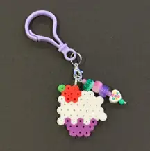 NEW Kandi Key Chain Clip Purse Backpack Belt Loop Charm EDM Rave Festivals