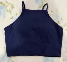 BUFFBUNNY Navy Blue Tank Top