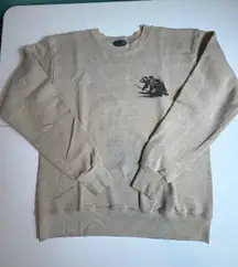 Vintage‎ 1980s Guideline Outfitting Bear Sweatshirt Great Northern Guns Alaska L