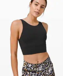 Lululemon Stronger As One Long Line Bra *Medium Support, C/D Cup black size 10