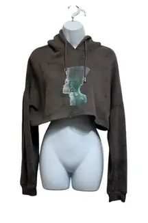 PrettyLittleThing cropped‎ Hoodie size M