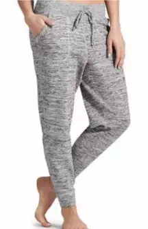 64 Athleta Techie Joggers Gym XS Space Gray Athleisure Sporty Cozy Cabincore