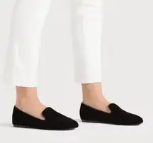 Birdies The Starling Black Velvet Loafers- Size 8