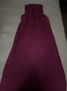 Absolutely Sleeveless Maxi Dress in Rich Purple