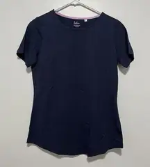 Boden Modal Cotton Navy Blue Short Sleeve Classic T-Shirt Size 4