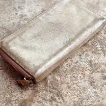 Fossil Gold Shimmer Wallet