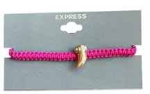 Express Fuchsia Bracelet with Gold Accent