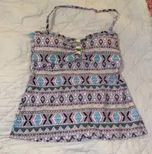 Arizona Jean Co. Tankini Swim Top