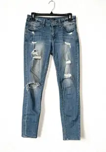 Distressed Skinny Jeans Size 1