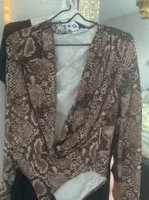 Snakeskin Bodysuit