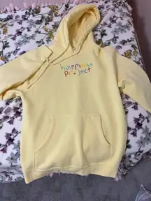 Yellow Happiness Project Champion Hoodie