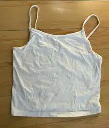 White Tank Wild Fable Cropped Top