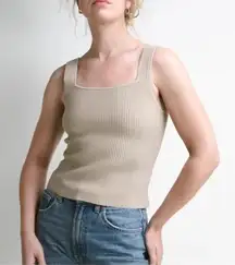 NWT Darling Society Noble Ribbed Tank Small