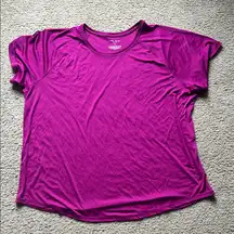 Tek Gear Magenta Short Sleeve Tee
