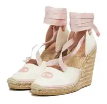 Espadrille with Ribbon Tie