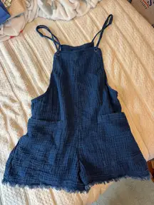Aerie Romper Blue