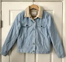 Empyre Corduroy Sherpa Lined Jacket Sz XS