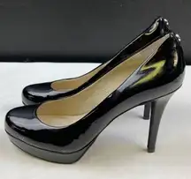 Michael Kors Women's Black Shoes/Platform Heels Sz 7.5M SKU 4666