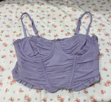 Purple Corset Top