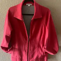 Pendleton Women's Vibrant Pink Bomber Jacket