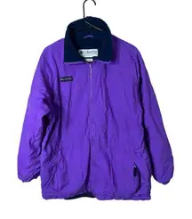 Vintage Columbia Women’s Purple Jacket Size L