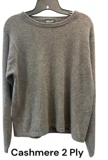 Kirkland Signature Women's Crewneck Sweater in Charcoal